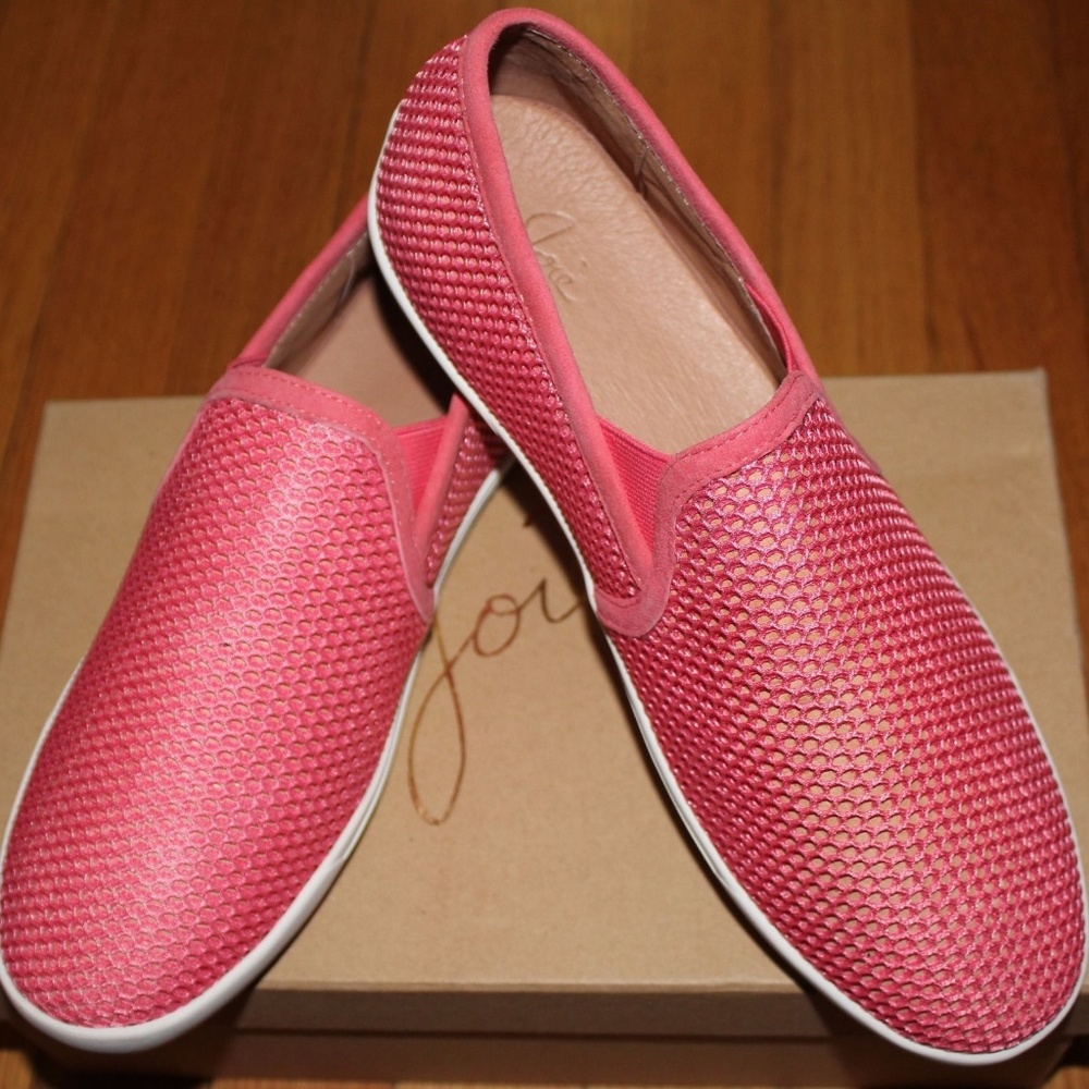 JOIE PREPPY PINK LOAFERS